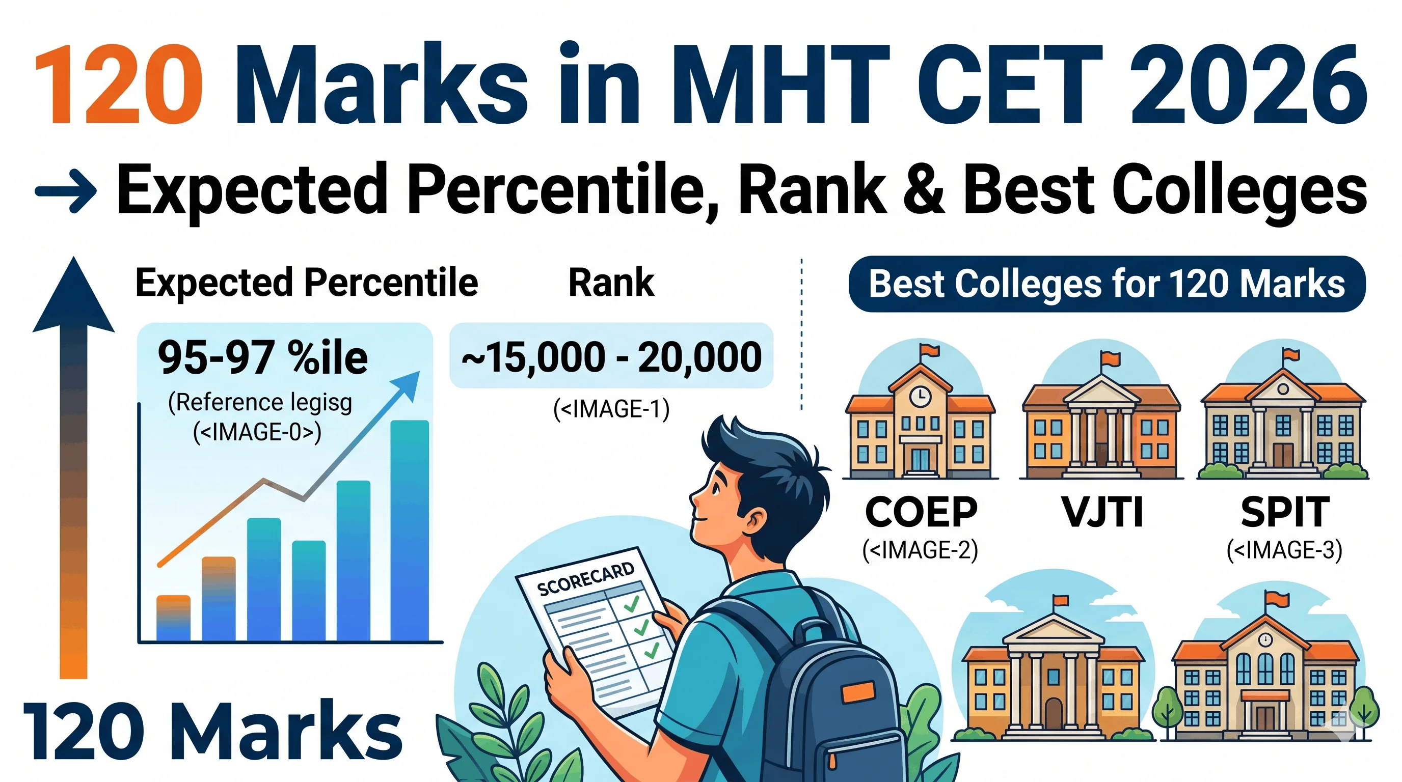 120 Marks in MHT CET 2026 — Percentile and Top College Guide