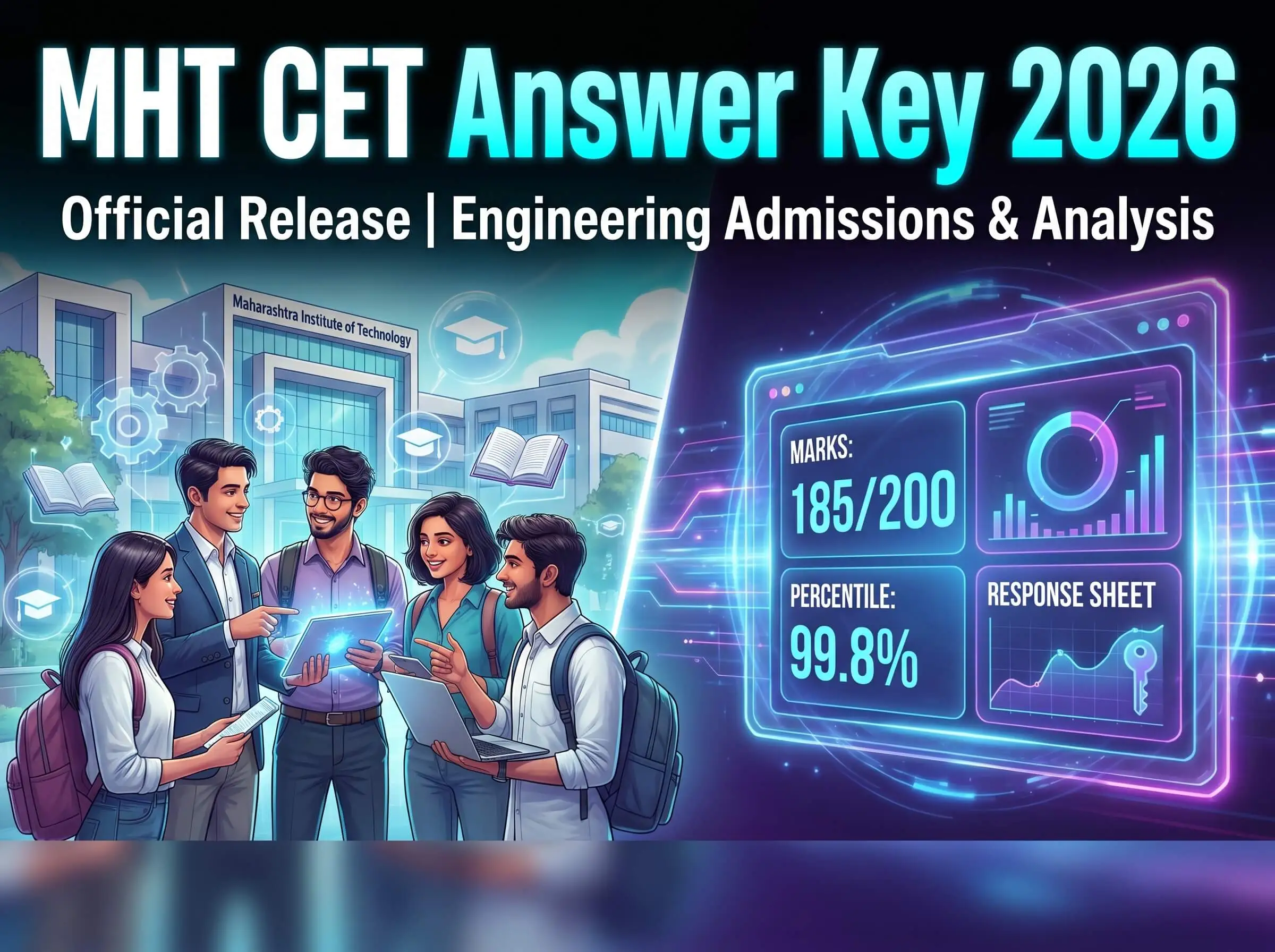 MHT-CET 2026 Result Date and Answer Key — Complete Guide by PredictCollege.in