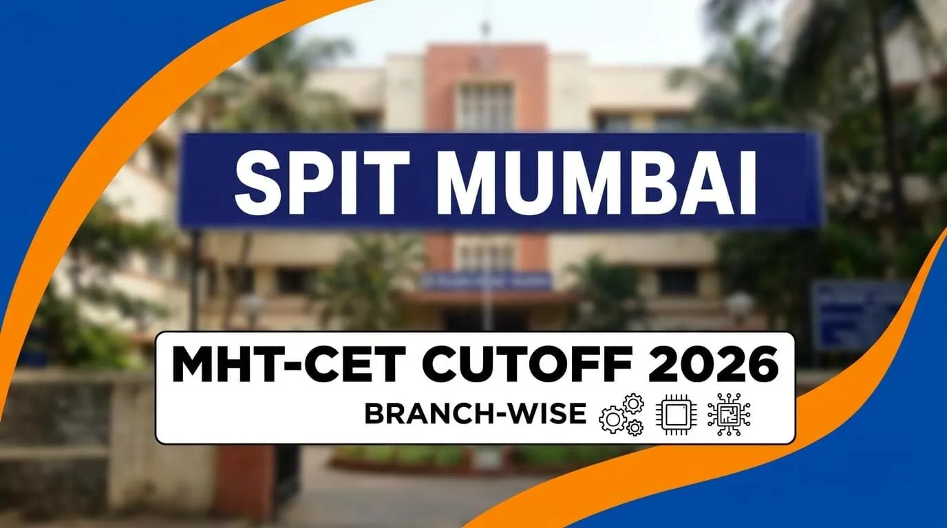 SPIT Mumbai MHT-CET Cutoff 2026 — Official CAP Round branch-wise data for CS, ENTC, CE — PredictCollege.in